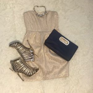 H&M Strapless Cocktail Dress